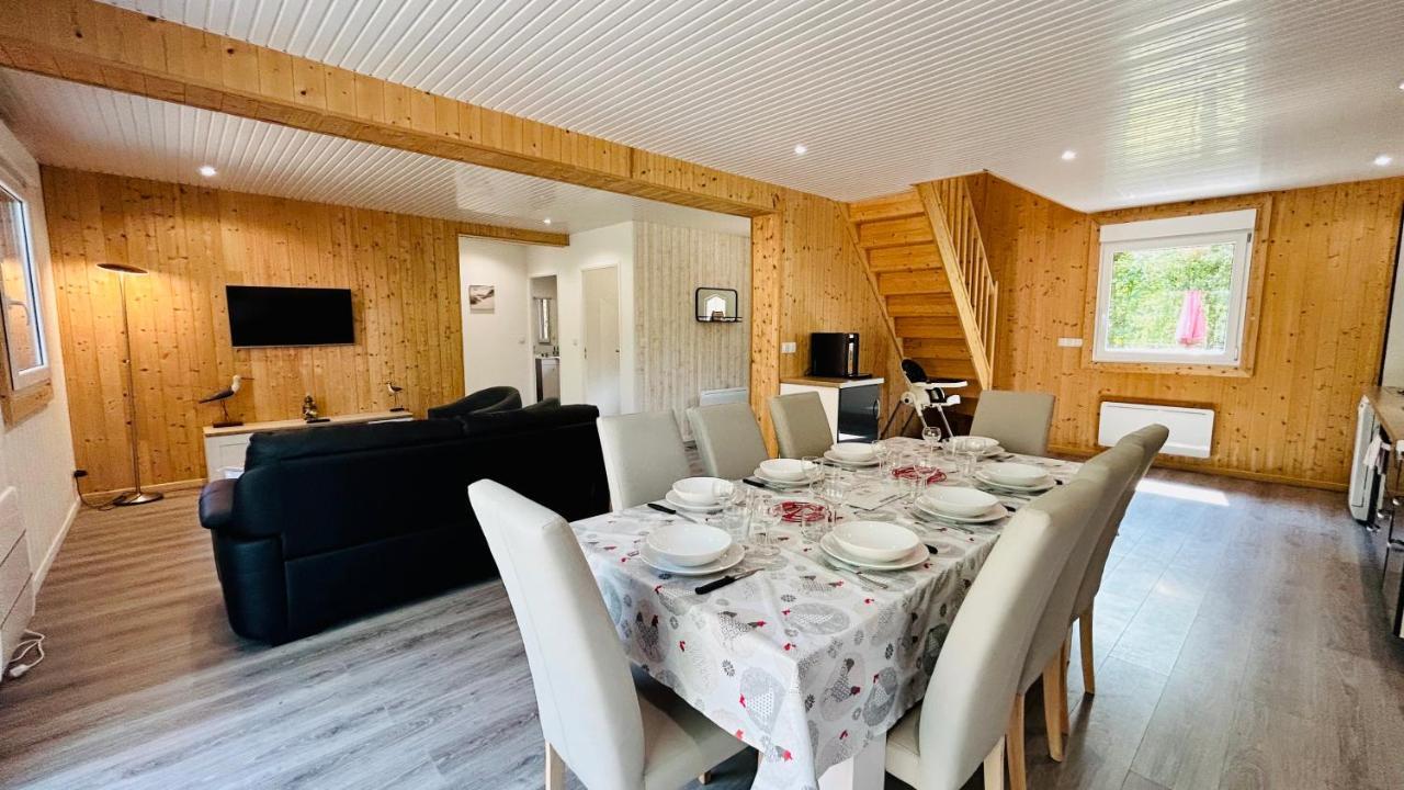 Chalet Avec Terrasse Sur Pilotis Vue Sur L'Etang Rue  Exterior photo
